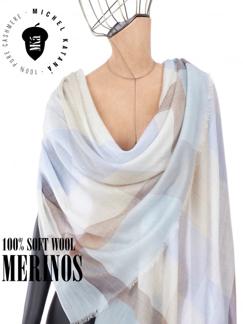 Палантин Унисекс T.W40_24DMW-3.2/CIEL